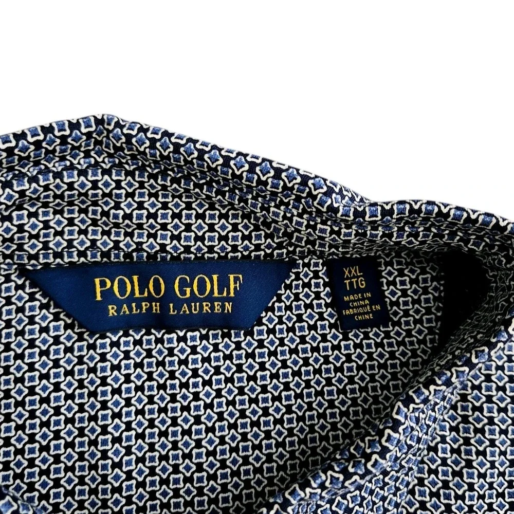 Polo Golf Ralph Lauren (Mens‎ 2XL) Pullover Shirt Short Sleeve All Over Stretch